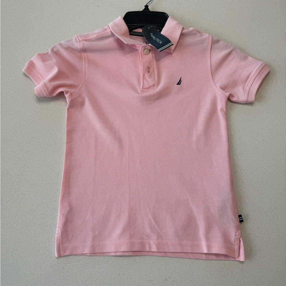 Nautica Kids Light Pink Polo Shirt